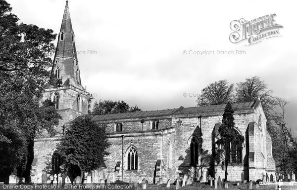 Photo of Corby, Church Of St John The Baptist  c.1955
