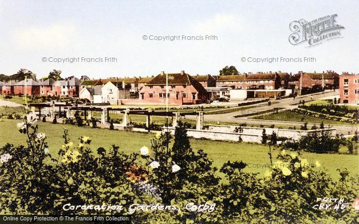 Photo of Corby, Coronation Gardens c.1960