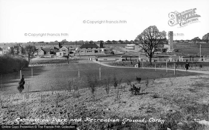 Photo of Corby, Coronation Park And Recreation Ground c.1960