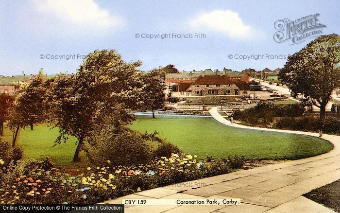 Photo of Corby, Coronation Park c.1965