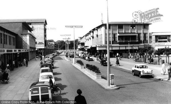 Photo of Corby, Corporation Street c.1960