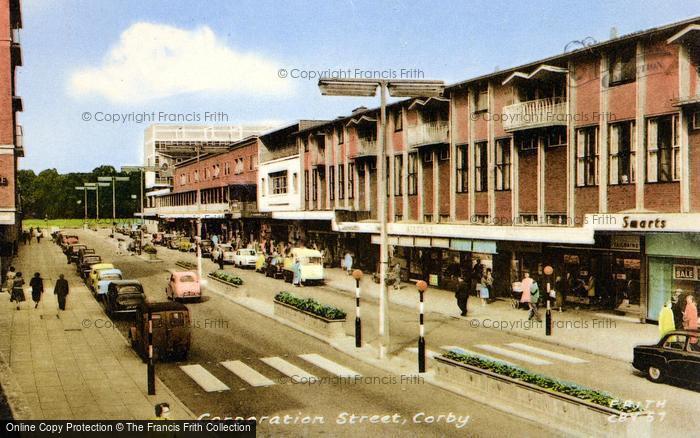 Photo of Corby, Corporation Street c.1960