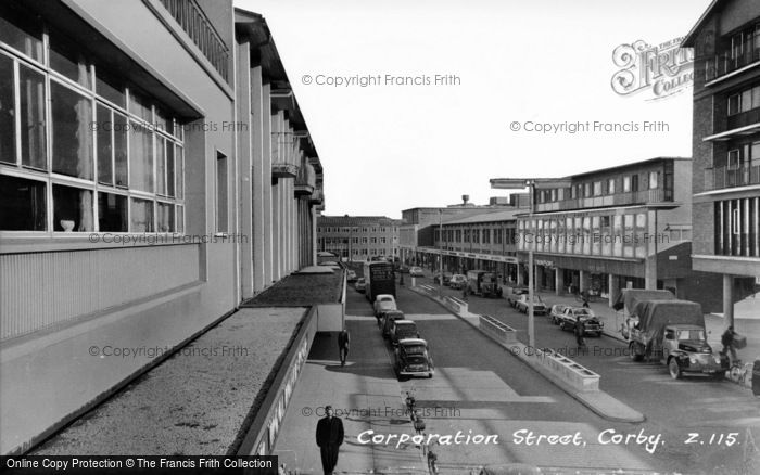 Photo of Corby, Corporation Street c.1960