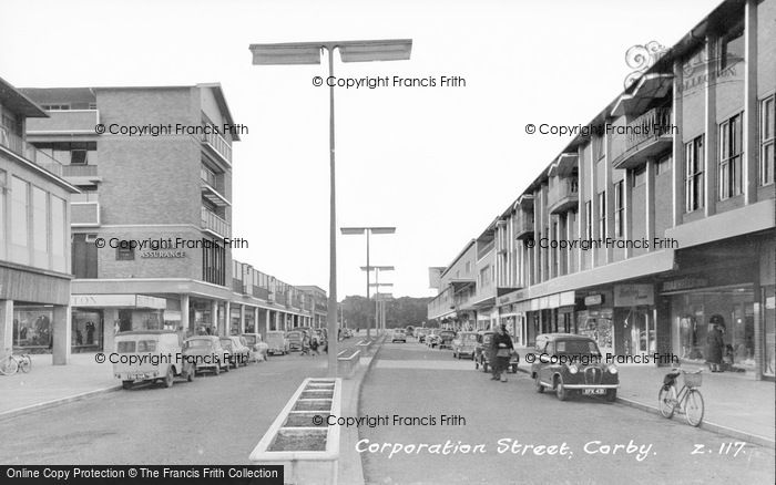 Photo of Corby, Corporation Street c.1960