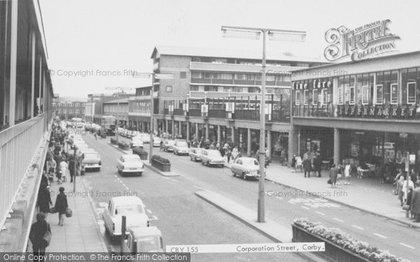 Photo of Corby, Corporation Street c.1965