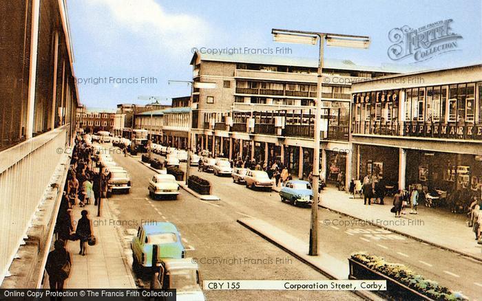 Photo of Corby, Corporation Street c.1965