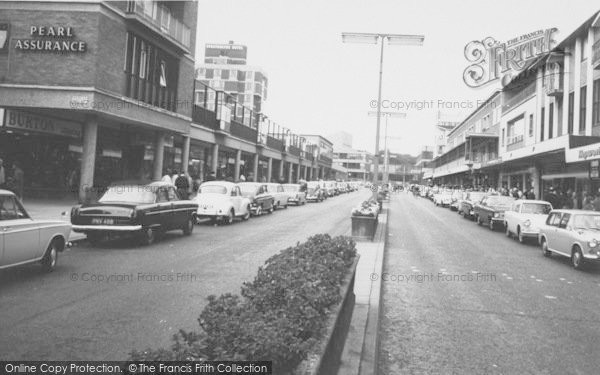 Photo of Corby, Corporation Street c.1965