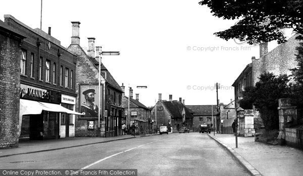 Photo of Corby, High Street c.1955