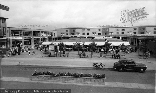 Photo of Corby, Market Square c.1960