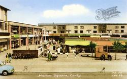 Market Square c.1960, Corby