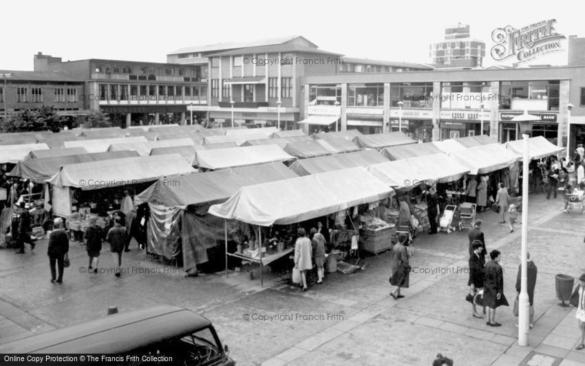 Corby, Market Square c1965