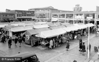 Corby, Market Square c1965