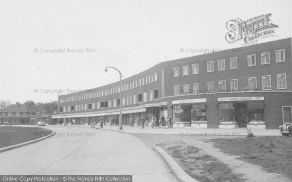 Photo of Corby, New Shopping Centre And Studfall Avenue c.1955