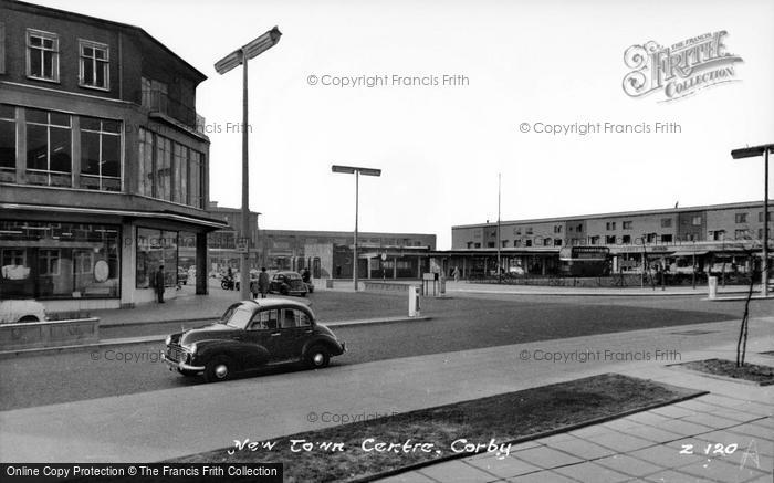 Photo of Corby, New Town Centre c.1960
