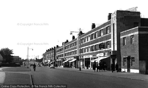 Photo of Corby, Rockingham Road c1955
