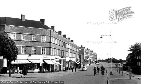 Photo of Corby, Rockingham Road c.1955