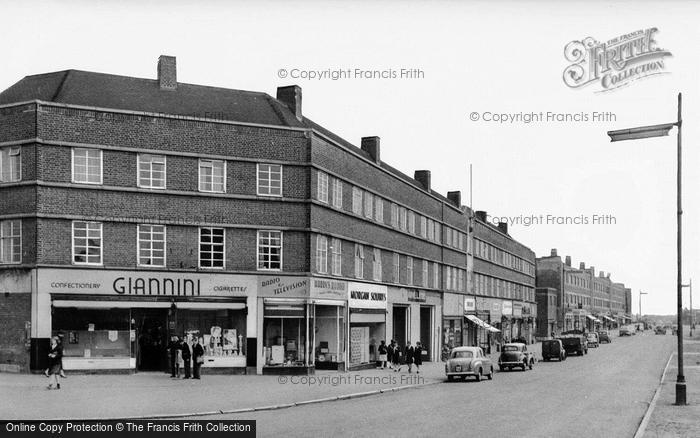 Photo of Corby, Rockingham Road c.1960