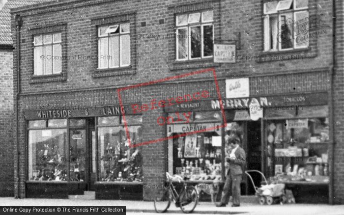 Photo of Corby, Shopping Centre c.1955