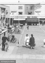 Shopping In Market Square c.1955, Corby