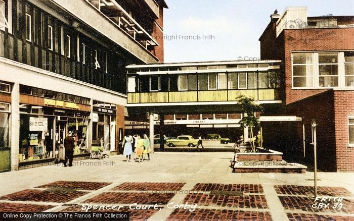 Photo of Corby, Spencer Court c.1960