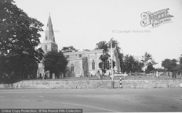 Photo of Corby, St John The Baptist Church c.1960