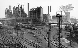 Corby, Stewarts and Lloyds Steel Works c1955