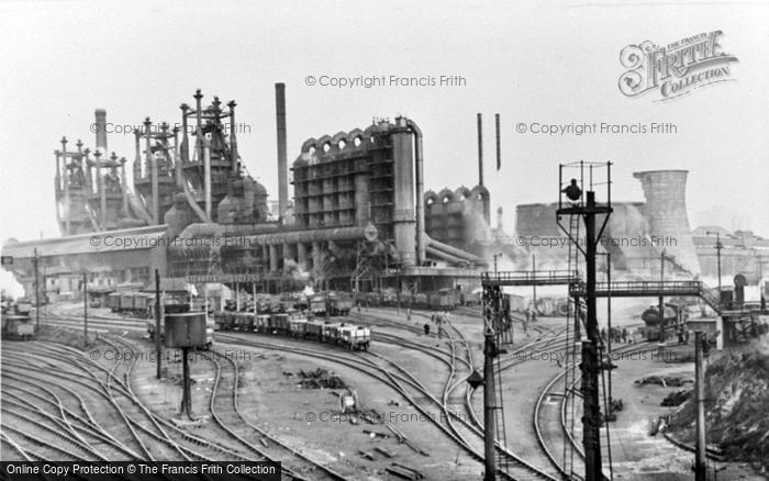 Photo of Corby, Stewarts And Lloyds Steel Works c.1955