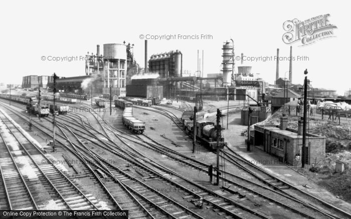 Photo of Corby, Stewarts And Lloyds Steel Works c.1965