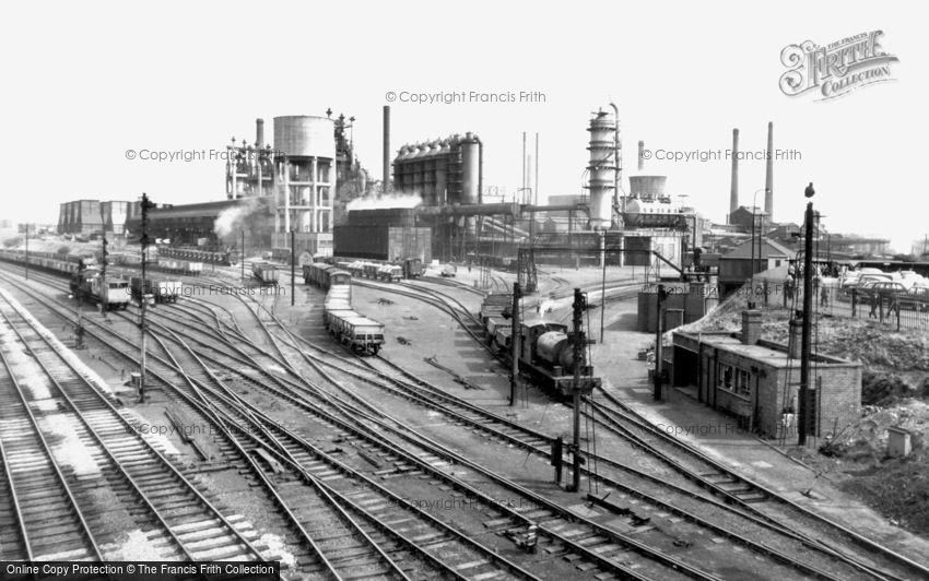 Corby, Stewarts and Lloyds Steel Works c1965