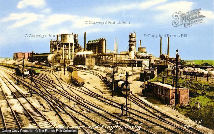 Photo of Corby, Stewarts And Lloyds Steel Works c.1965