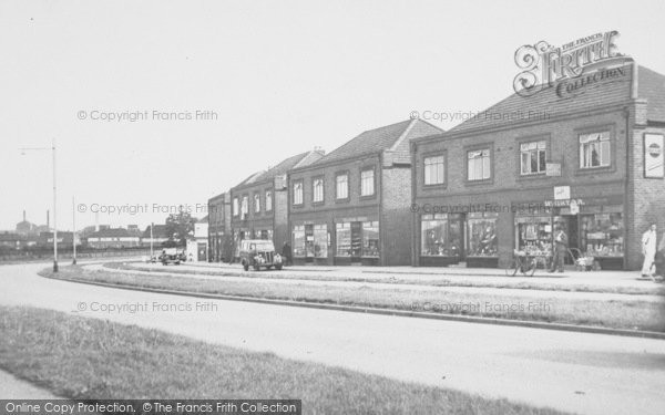 Photo of Corby, Stockwood Shopping Centre, Rockingham Road c.1955