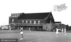 Tennis Courts, Recreation Club c.1955, Corby