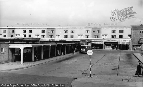 Photo of Corby, The Bus Station c.1960