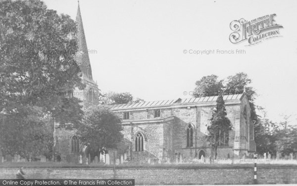 Photo of Corby, The Church c.1955