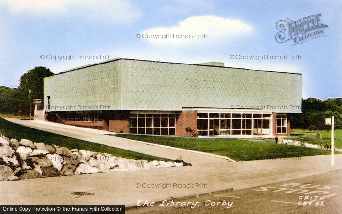 Photo of Corby, The Library c.1960