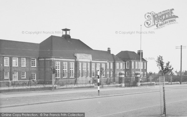 Photo of Corby, The School c.1955