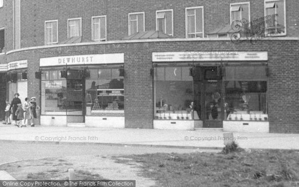 Photo of Corby, The Shopping Centre, Studfall Avenue c.1955