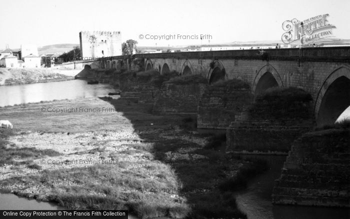 Photo of Cordoba, The Bridge And Calahorra c.1960