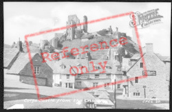 From The Church c.1955, Corfe Castle