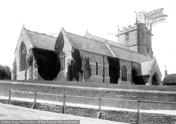 Photo of Corfe Castle, St Edward The Martyr Church 1890