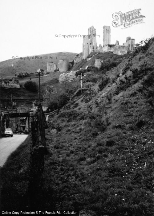 Photo of Corfe Castle, The Castle 1963