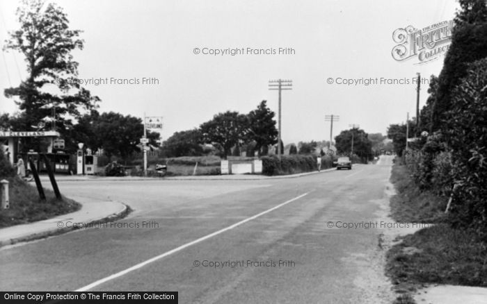Photo of Corfe Mullen, Blandford Road c.1960