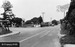 Blandford Road c.1960, Corfe Mullen