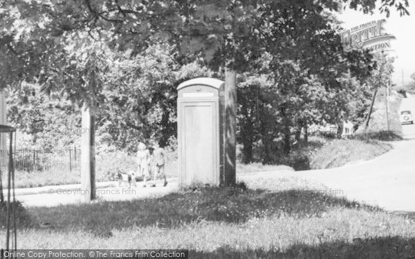 Photo of Corfe Mullen, Telephone Box c.1960