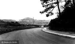 The Wareham Road c.1960, Corfe Mullen