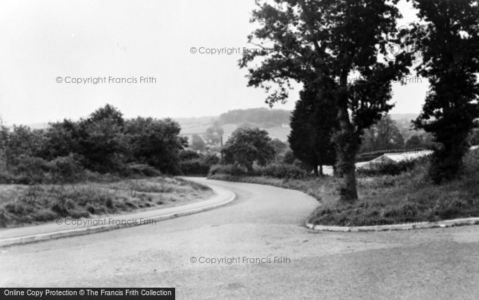 Photo of Corfe Mullen, View From The Post Office c.1955