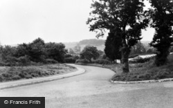 View From The Post Office c.1955, Corfe Mullen