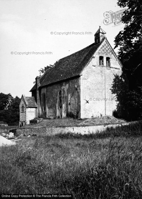 Photo of Corhampton, The Saxon Church c.1950