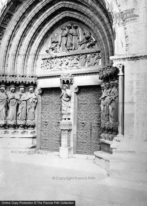 Photo of Cork, St Finbar's Cathedral Doorway c.1937