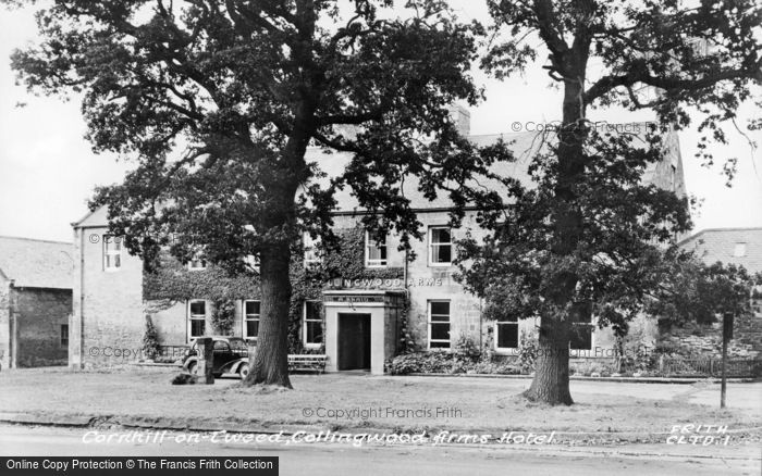 Photo of Cornhill On Tweed, The Collingwood Arms Hotel c.1955